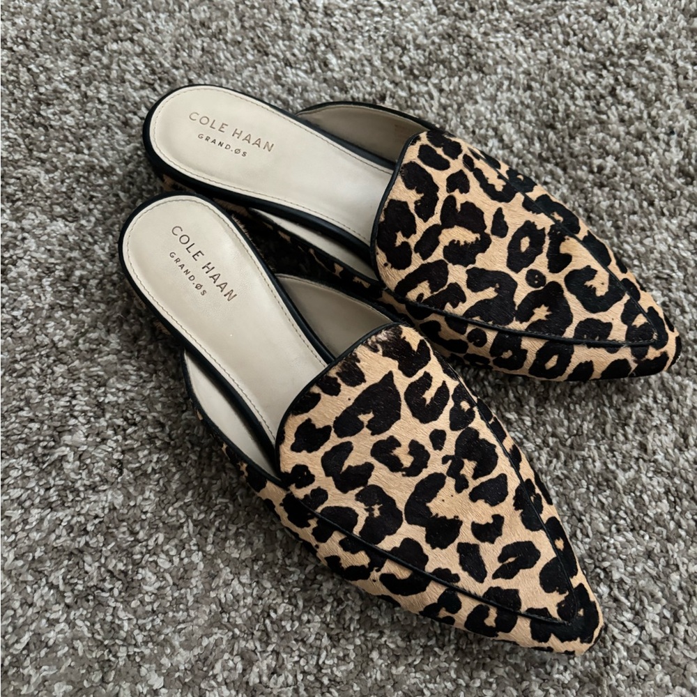 Cole Haan Women's Animal Print Mules